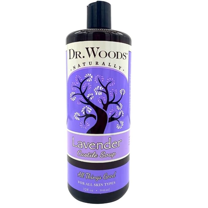 Dr. Woods Castile Soap 16oz - Lavender
